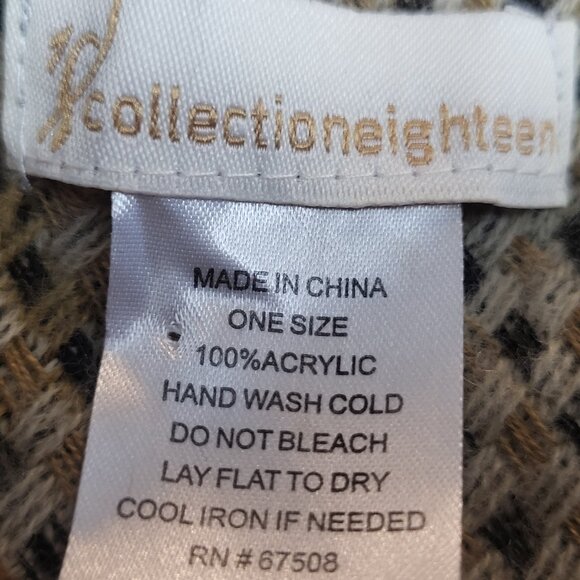 Collection Eighteen ~ ONE Size ~ Button Shawl Wrap ~ Excellent Condition - Picture 8 of 8